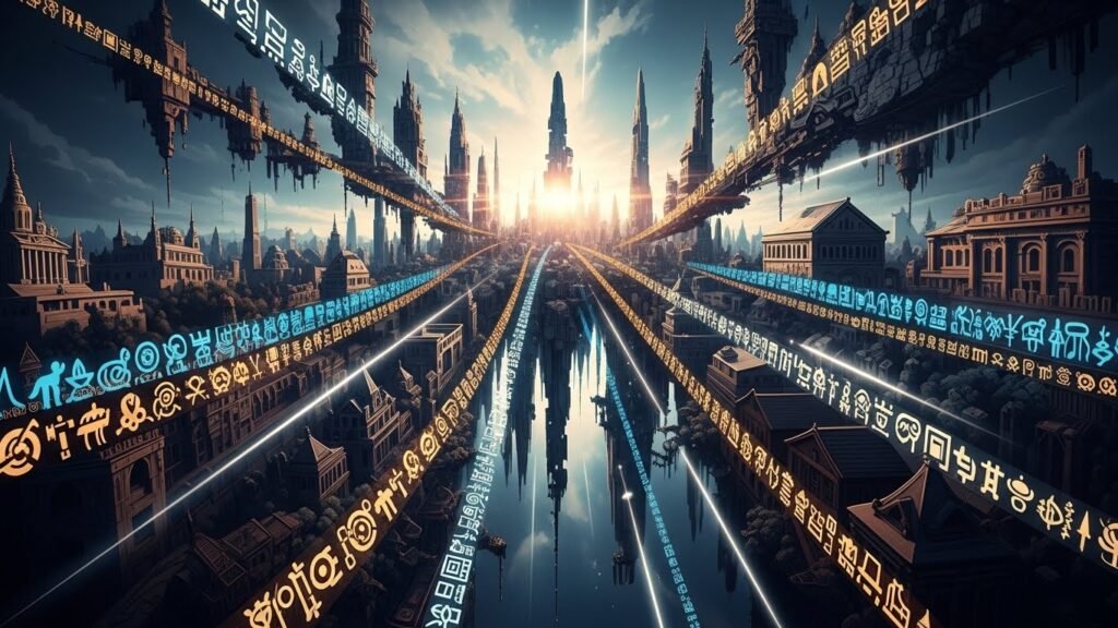 Abstract visual representing how public recognition shapes collective culture
