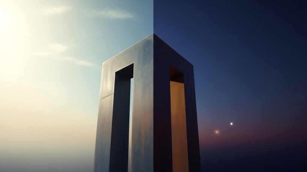 Illustration representing long-term stability despite fluctuating public attention