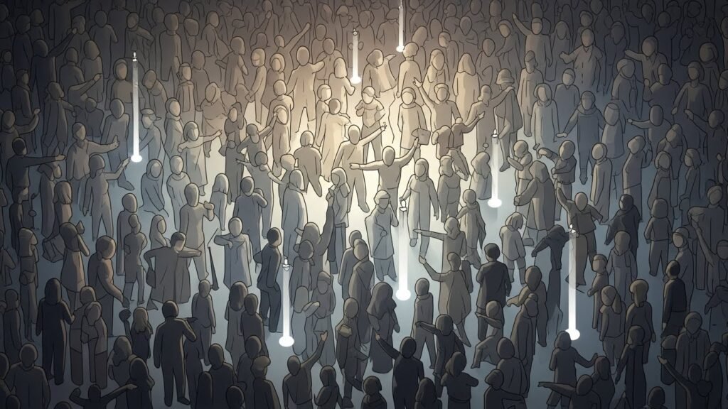 Limits of celebrity social media influence in crowded digital environments