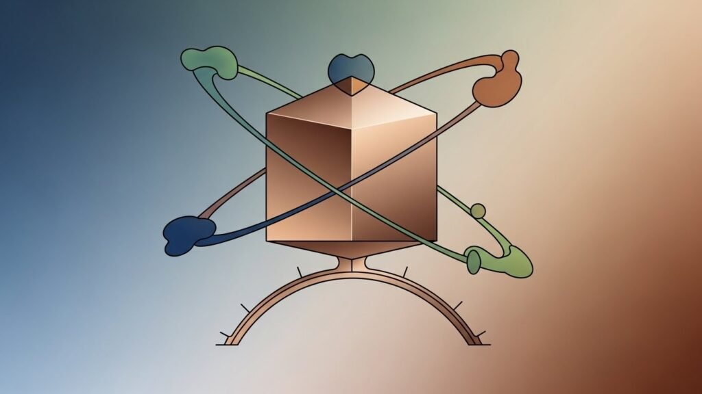 Abstract illustration summarizing the concept of celebrity branding
