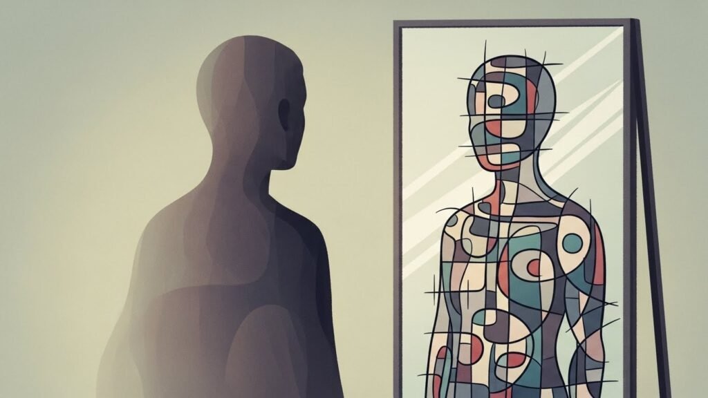 Illustration symbolizing mental boundaries that protect public figures from emotional overload